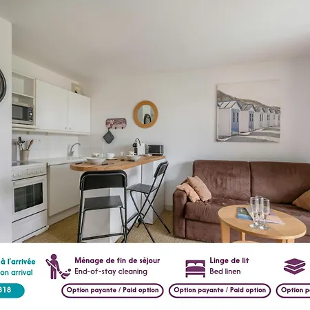 Rez-de-jardin Pour 4 A 500m Des Plages A Appartamento *